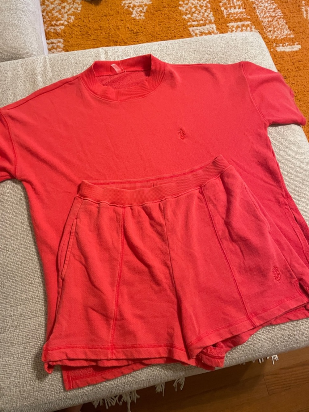 Free People Movement Back Me Up Set in Victory Red Size XS NWT - Picture 2 of 12